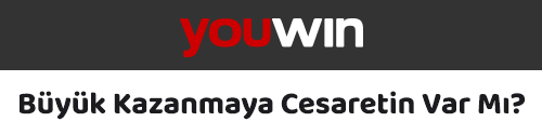 Büyük kazanmaya cesaretin var mı mesajı ile Youwin tanıtım alanı